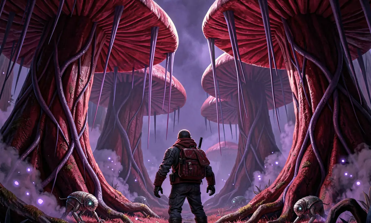 Red Woodlands